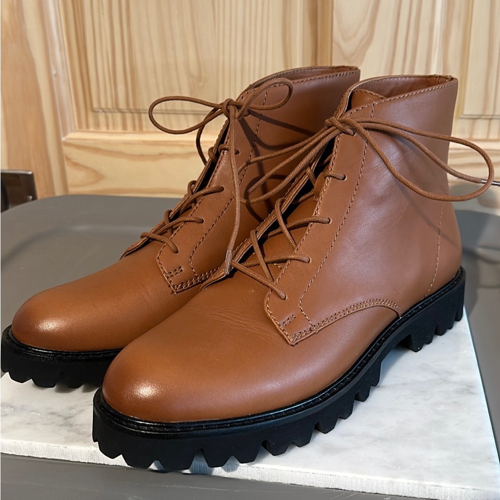J Crew Lace Up Boots